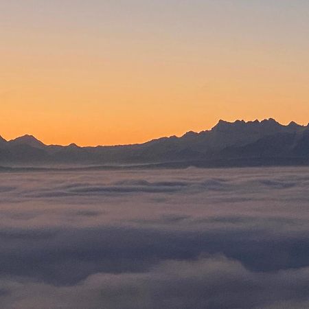 Tevenon Vue Panoramique Alpes-Lac Grandevent Exteriér fotografie